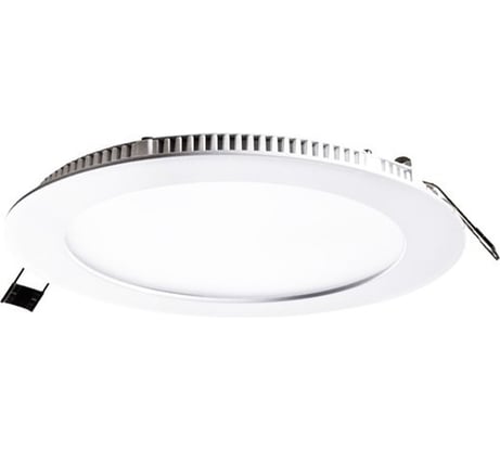 Светильник встраиваемый FL-LED PANEL-R12 4000K D=170мм h=20мм d=155мм 12Вт 1080Лм круглый 606334
