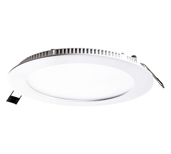 Светильник встраиваемый FL-LED PANEL-R12 6400K D=170мм h=20мм d=155мм 12Вт 1080Лм круглый 606341 1