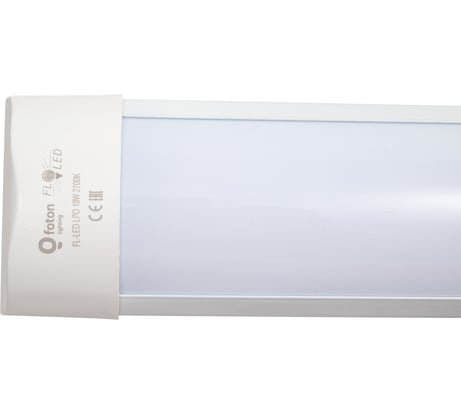 Светильник светодиодный FL-LED LPO 18W 2700K IP20 23x75x600мм 1800Лм 220В офисный аналог ЛПО 614568