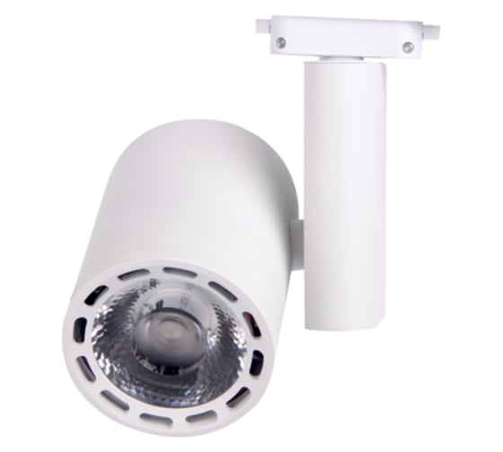 Трековый светильник FL-LED LUXSPOT-L 50W, WHITE 3000K, 5000Лм 50Вт, 220-240В, белый, 3-ф трек 609618 1