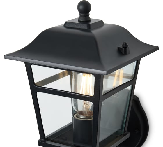 Настенный светильник (бра) VOLTEGA Noon 1хE27x40W, Черный VGL7213WL-01B1