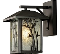 Настенный светильник (бра) VOLTEGA Saga 1хE27x40W, Черный VGL7218WL-01B1