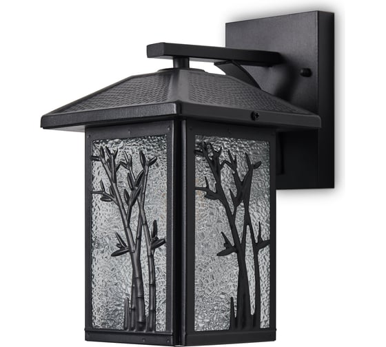 Настенный светильник (бра) VOLTEGA Saga 1хE27x40W, Черный VGL7218WL-01B1