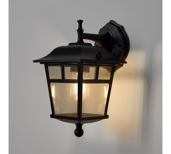 Настенный светильник (бра) VOLTEGA Eve 1хE27x40W, Черный VGL7212WL-01B1