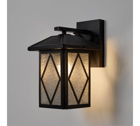Настенный светильник (бра) VOLTEGA Cruz 1хE27x40W, Черный VGL7215WL-01B1