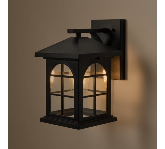 Настенный светильник (бра) VOLTEGA Domi 1хE27x40W, Черный VGL7219WL-01B4