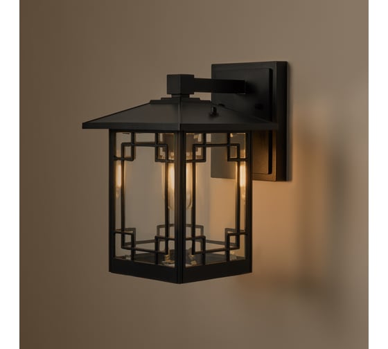 Настенный светильник (бра) VOLTEGA Domi 1хE27x40W, Черный VGL7219WL-01B6