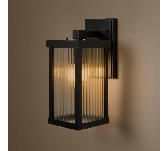 Настенный светильник (бра) VOLTEGA Rou 1хE27x40W, Черный VGL7220WL-01B2