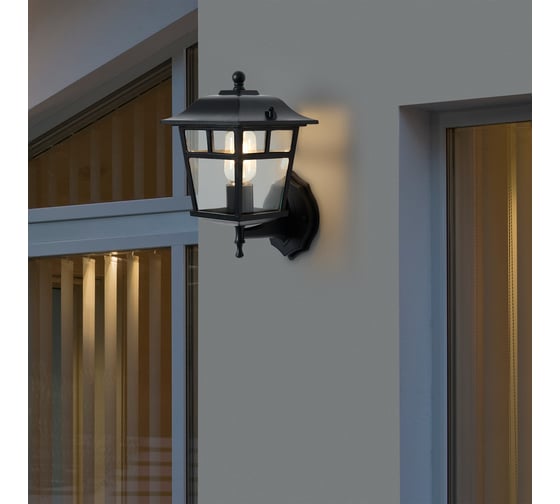 Настенный светильник (бра) VOLTEGA Eve 1хE27x40W, Черный VGL7212WL-01B