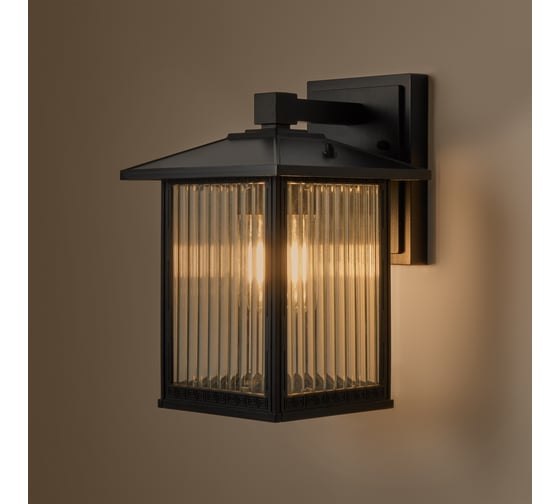 Настенный светильник (бра) VOLTEGA Rou 1хE27x40W, Черный VGL7220WL-01B