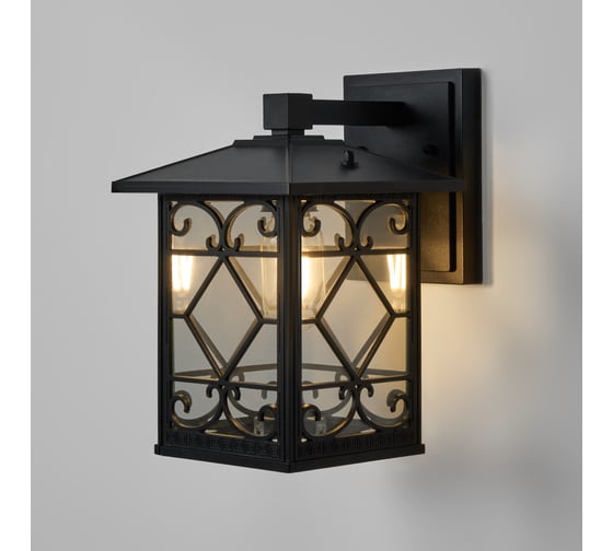 Настенный светильник (бра) VOLTEGA Domi 1хE27x40W, Черный VGL7219WL-01B7