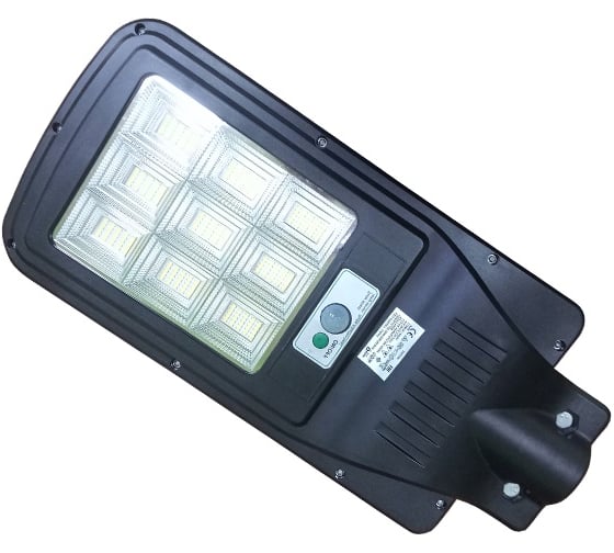Светильник FL-LED Street-Solar SENSOR 100W 4200K 490x230x65мм d50mm 1000Лм на солн. и аккум. батареях 612472 1