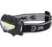 Налобный фонарь ЭРА Блэкджек GB-501-00 3Вт COB , 3хААА, 3 режима, бл Б0041626