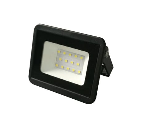 Прожектор FL-LED Light-PAD 10W Plastic Black 4200К 850Лм 10Вт AC220-240В 100x80x25мм 113г 610935