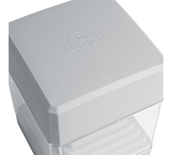 Садово-парковый светильник FUMAGALLI серии ESTER, НТУ, 3W 230V GX53 126х126х165мм серый 11634