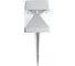 Садово-парковый светильник FUMAGALLI серии ESTER, НТУ, 3W 230V GX53 126х126х165мм серый 11634 1