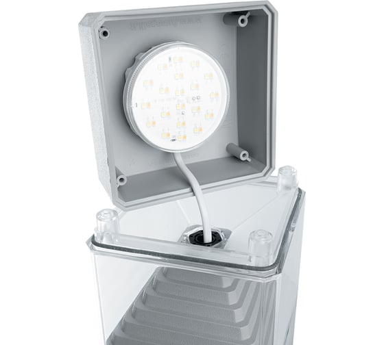 Садово-парковый светильник FUMAGALLI серии ESTER, НТУ, 800 3W 230V GX53 175х126х800мм серый 11636