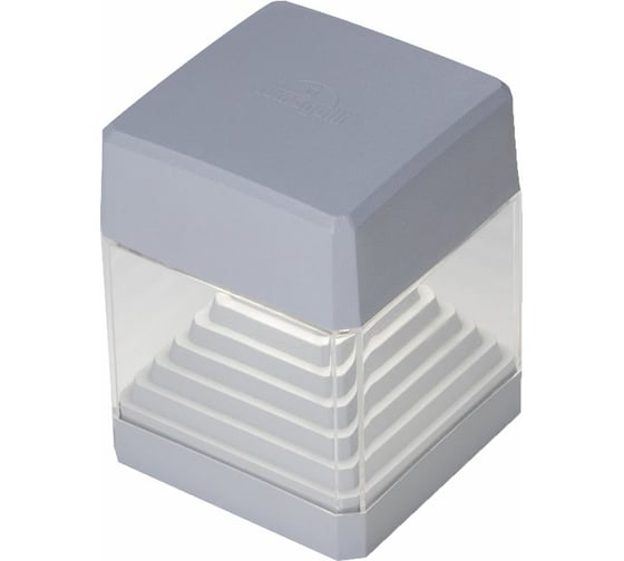 Садово-парковый светильник FUMAGALLI серии ESTER, ДБУ, 3W 230V GX53 126х126х165мм серый 11633