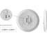 Светильник FL-LED Tondi 30W 6500K круглый IP44 3000Lm 30Вт 320ммx35мм 614131 2
