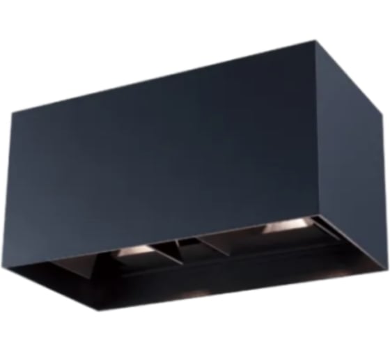 Настенный светильник FL-LED WallBeam-H-UD006-2 4x3W-UP-DN BK 0-120 CCT-3000K+4000K+6000K 200x100x100мм IP65 - 613288 1
