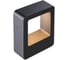 Настенный светильник FL-LED WallFrame-WD020 6W-145 3000K 145x120x45мм BK IP54 613233 1