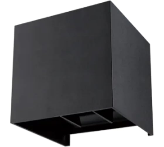 Настенный светильник FL-LED WallCube-UD006 2x5W-UP-DN BK 0-120 CCT-3000K+4000K+6000K L-W-H-100мм IP65 - 613264 1
