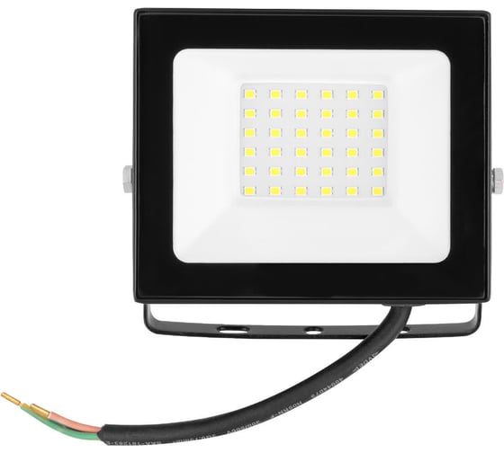 Прожектор TDM ELECTRIC Народный СДО-05-050 50 Вт, 4000 лм, 6500 К, 220-240 В, IP65, черный SQ0336-0303