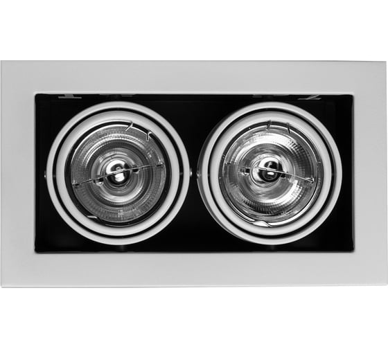 Встраиваемый светильник Arte Lamp CARDANI MEDIO A5930PL-2WH 1