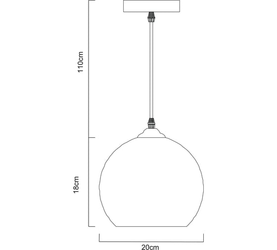 Подвесной светильник Arte Lamp SPLENDIDO A4285SP-1AM