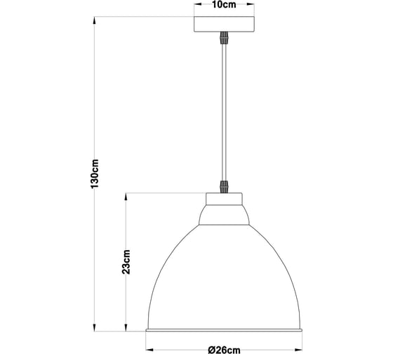 Подвесной светильник Arte Lamp BRACCIO A2055SP-1WH