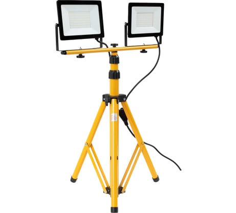 Светодиодные прожекторы на штативе IP65 140W, 2x70W 6400K Gigant GTMS-140