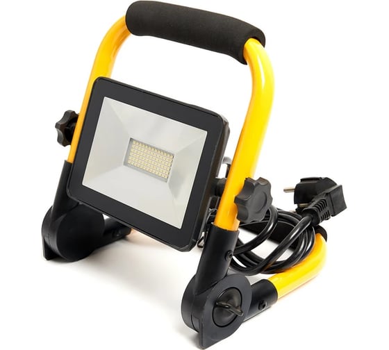 Светодиодный переносной прожектор IP65 50W 6400K Gigant GPLF-50