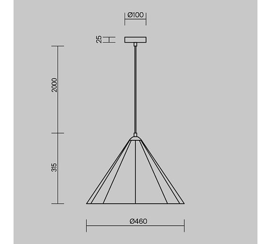 Подвесной светильник Freya Felt Acoustic Белый FR5479PL-01W