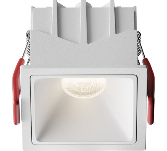 Встраиваемый светильник MAYTONI Alfa LED белый DL043-01-10W4K-SQ-W-1