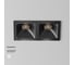 Встраиваемый светильник MAYTONI Alfa LED черный DL043-02-10W4K-SQ-B-1 3