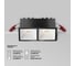 Встраиваемый светильник MAYTONI Alfa LED черный DL043-02-10W4K-SQ-B-1 4