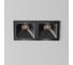 Встраиваемый светильник MAYTONI Alfa LED черный DL043-02-10W4K-SQ-B-1 6