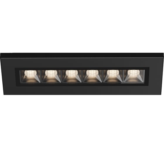 Встраиваемый светильник MAYTONI Ghost графит O488DL-L6GF4K