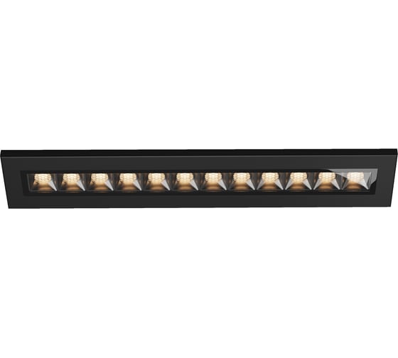 Встраиваемый светильник MAYTONI Ghost графит O488DL-L12GF3K