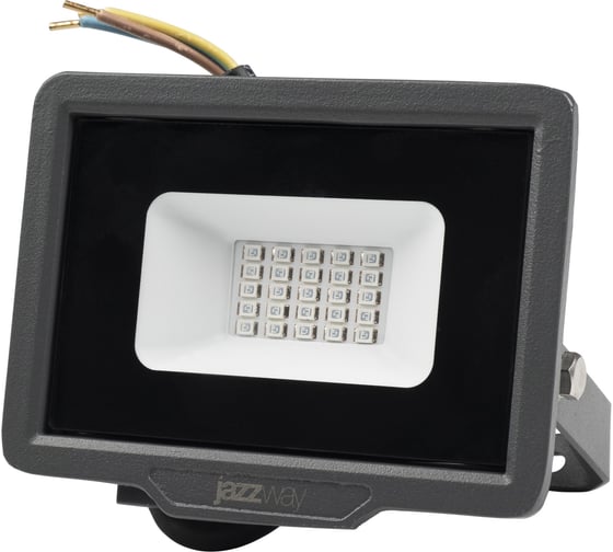 Прожектор светодиодный Jazzway PFL- C3 20Вт (compact) BLUE IP65 закаленное прозрачное стекло 5061972