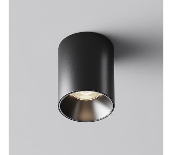 Потолочный светильник MAYTONI Alfa LED Черный C064CL-5W4K-RD-B