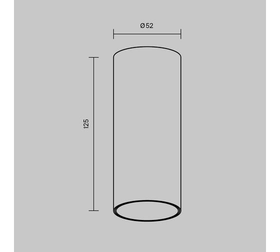 Потолочный светильник MAYTONI FOCUS LED Черный C056CL-L12B2.7K-W-B