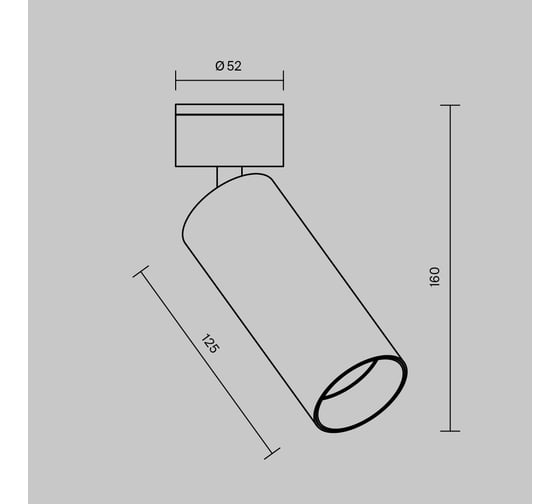 Потолочный светильник MAYTONI FOCUS LED Латунь C055CL-L12W2.7K-W-BS