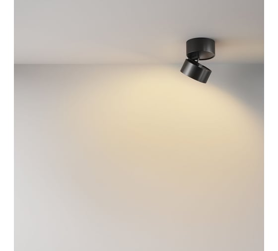Потолочный светильник MAYTONI Onda Черный C024CL-12W2.7K-B-1