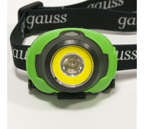 Налобный фонарь Gauss 4W 230lm 3xAAA LED GF303