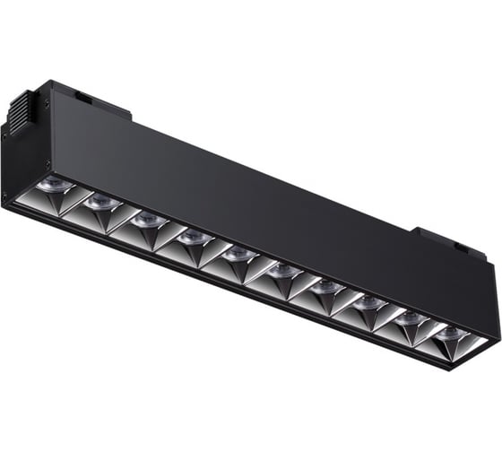 Трековый светильник NOVOTECH для низковольтного шинопровода, алюминий LED 20W KIT 358524 1