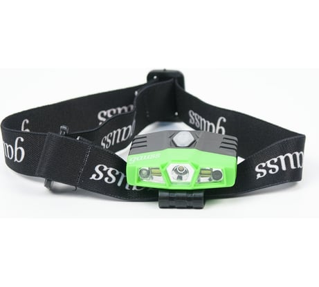 Налобный аккумуляторный фонарь Gauss 5W 180lm Li-ion 500mAh LED GF406