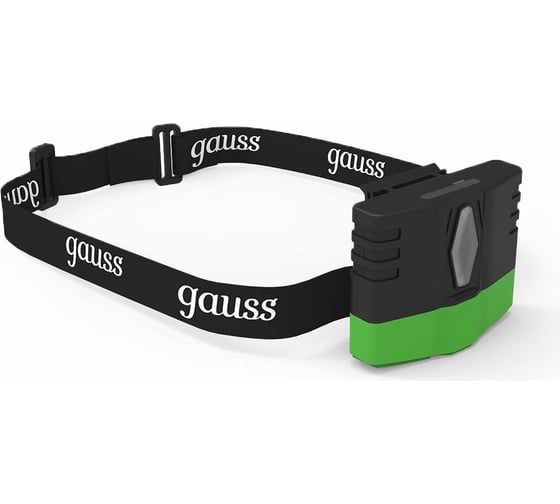 Налобный аккумуляторный фонарь Gauss 5W 180lm Li-ion 500mAh LED GF406
