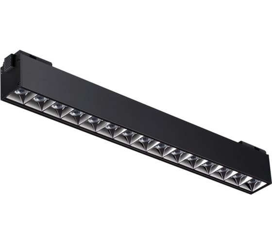 Трековый светильник NOVOTECH для низковольтного шинопровода, алюминий LED 30W KIT 358525 1