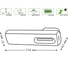 Рабочий фонарь Gauss модель 9W 350lm li-ion 1200mAh LED 1/12/48 GF502 2